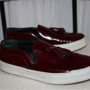 Celine leather tassel shoes